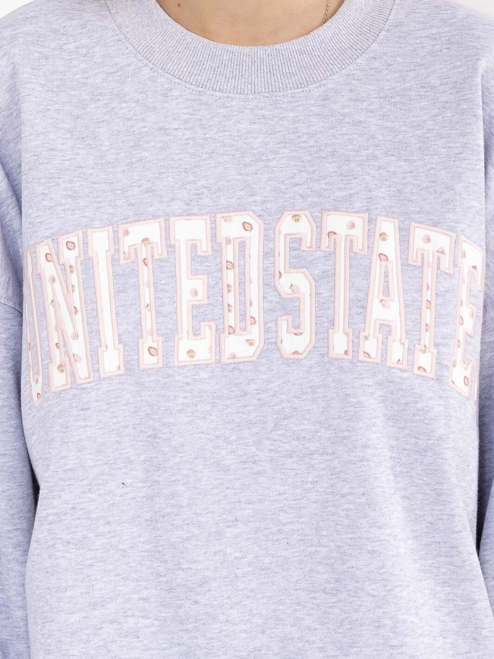 WOMEN'S LONG SLEEVE GRAPHIC PULLOVER SWEATER