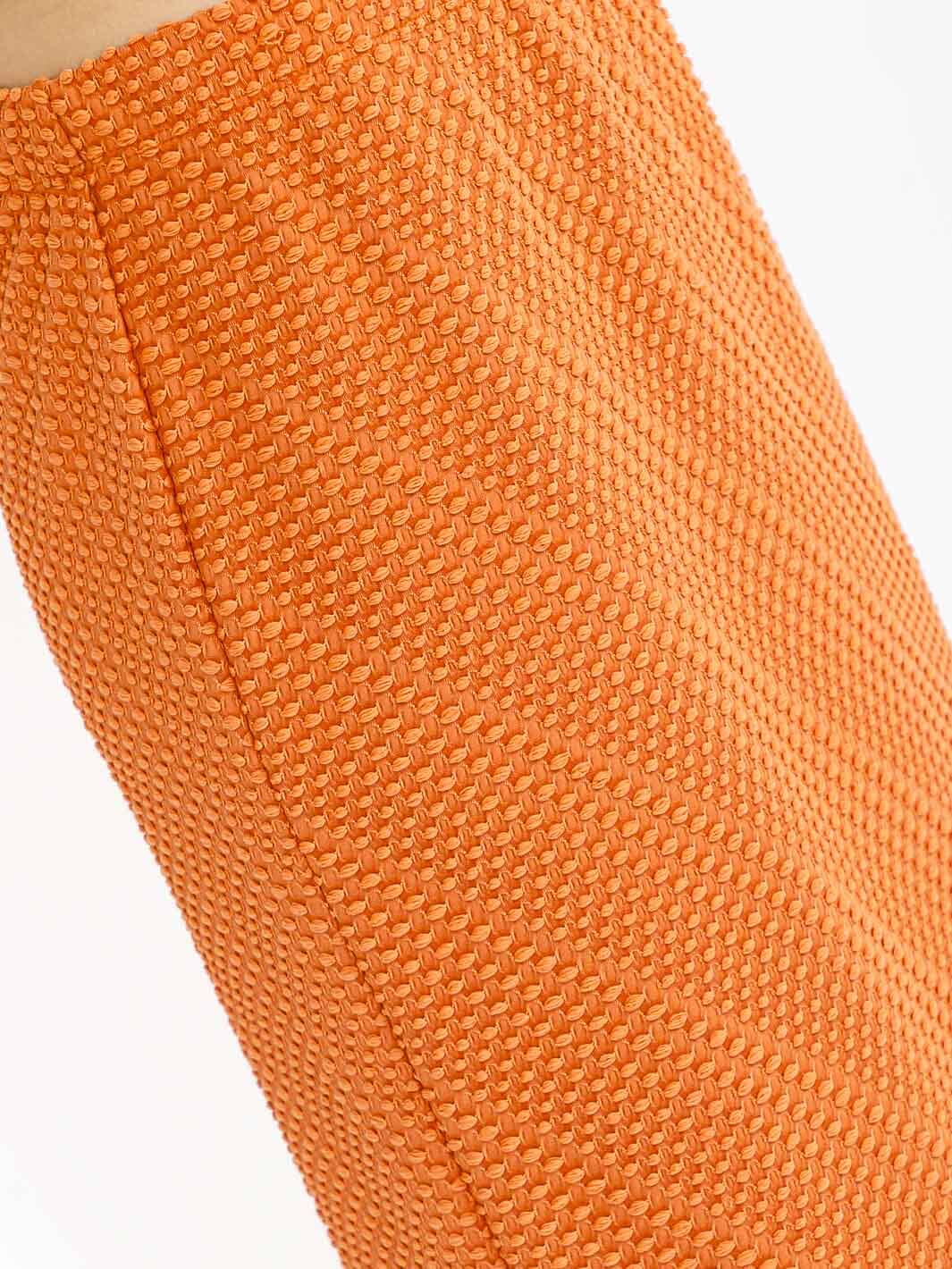 WOMEN'S ELASTIC WAIST DETAILED MAXI SKIRT