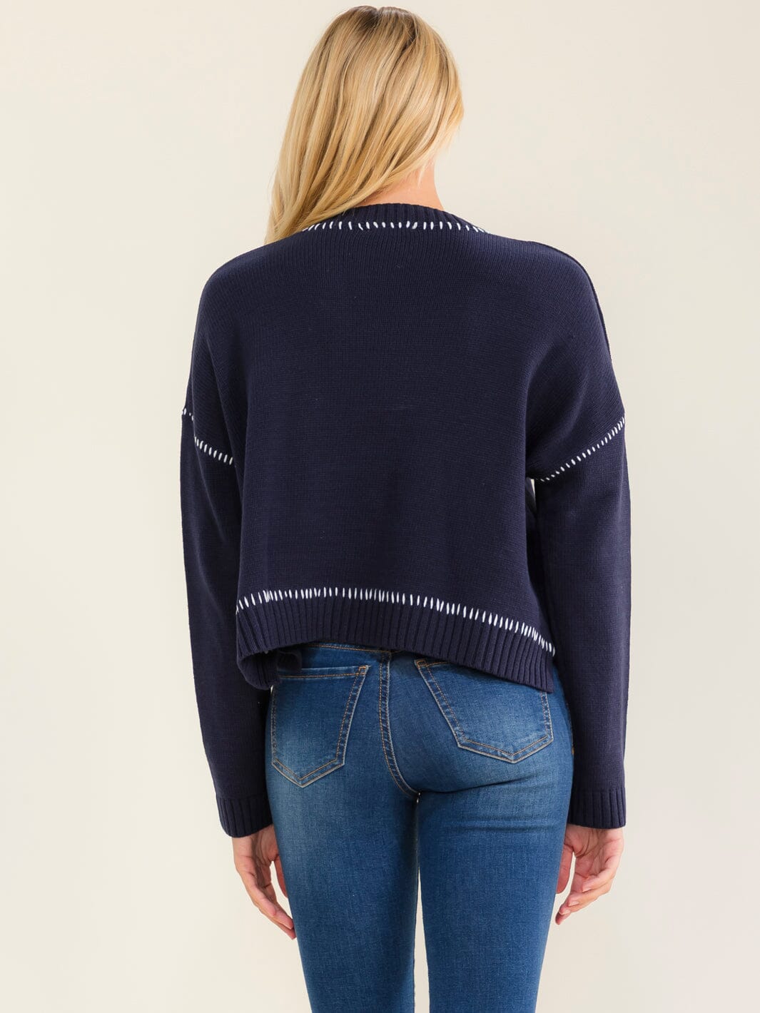 WOMEN'S LONG SLEEVE GAME DAY GRAPHIC PULLOVER SWEATER