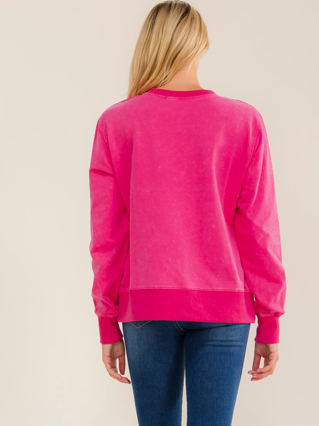 WOMEN'S LONG SLEEVE BRUNCH CLUB PULLOVER SWEATER