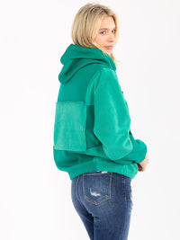 WOMEN'S LONG SLEEVE HOODED PULLOVER SWEATER