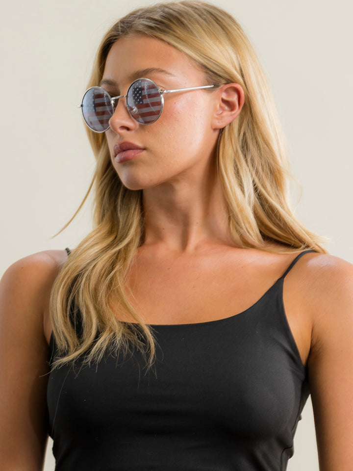 FASHION AMERICA FLAG PATRIOTIC SUNGLASSES