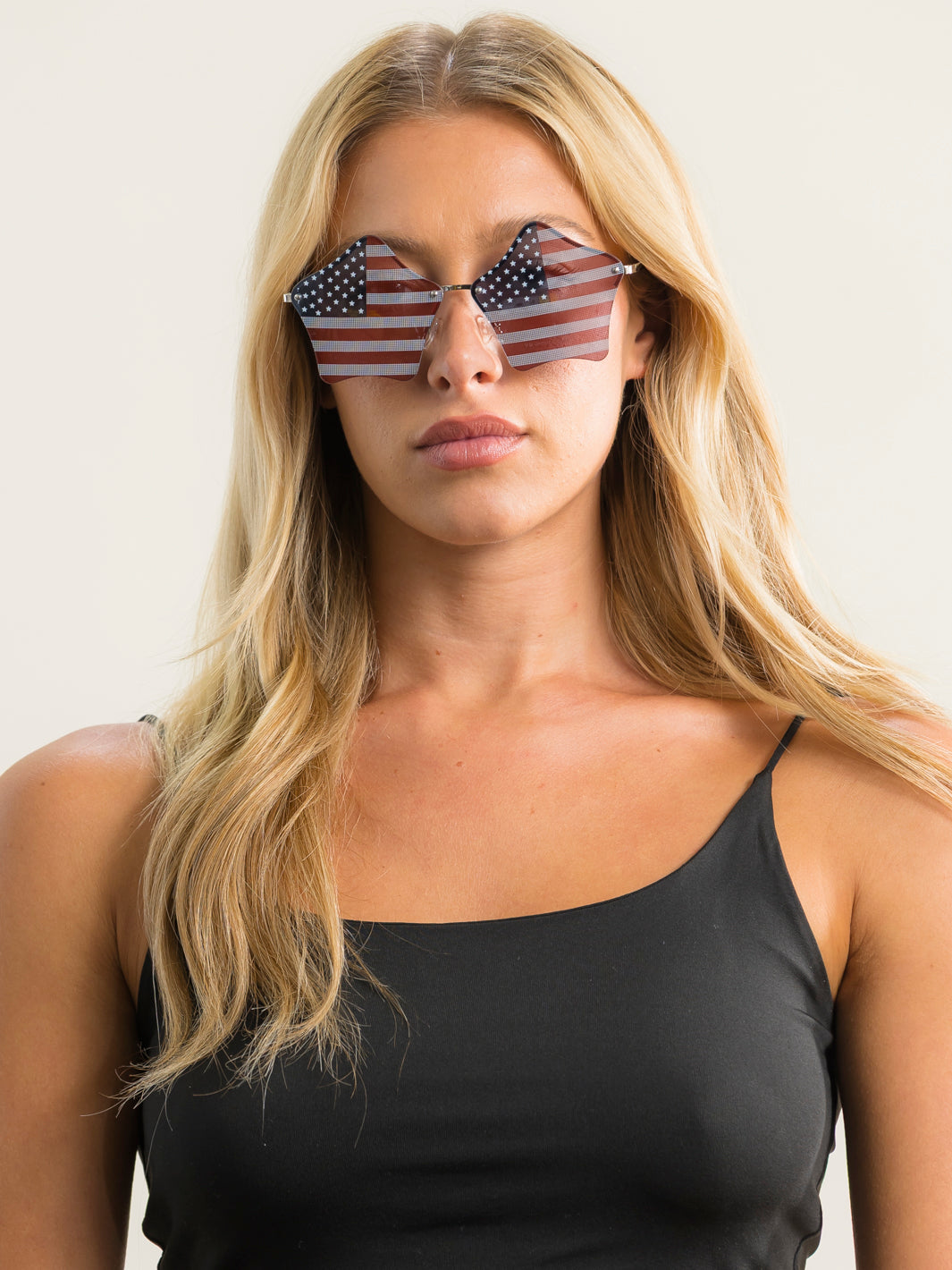 FASHION AMERICA FLAG PATRIOTIC STAR SUNGLASSES