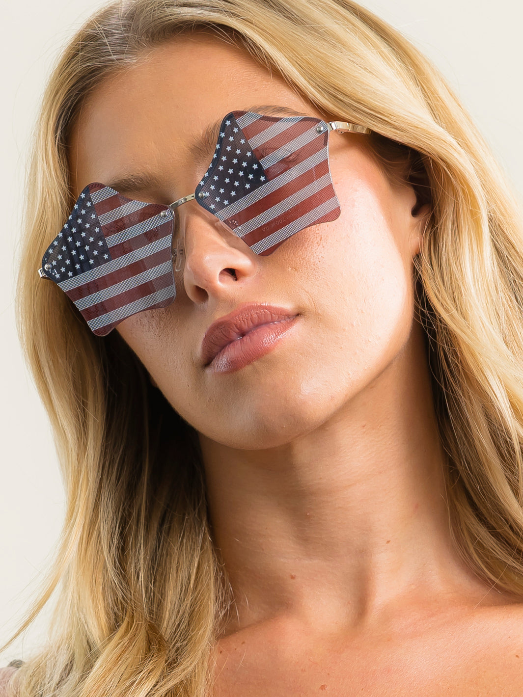 FASHION AMERICA FLAG PATRIOTIC STAR SUNGLASSES
