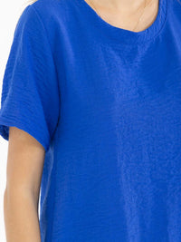 WOMEN'S SHORT SLEEVE SOLID TOP