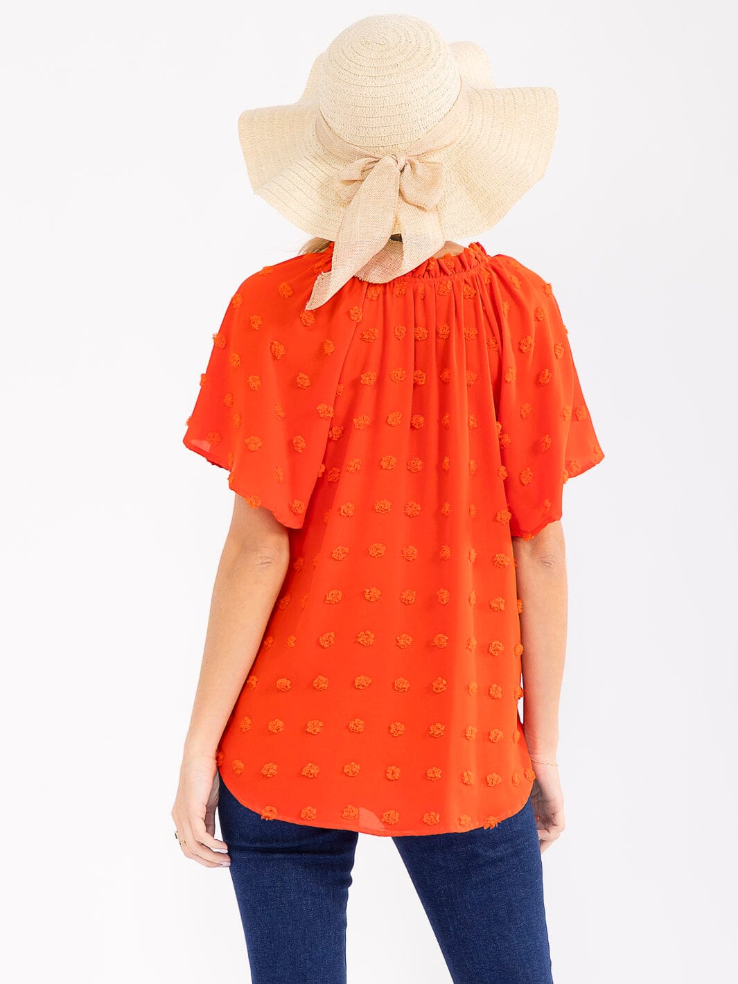 WOMEN'S SHORT SLEEVE SOLID TOP (Copy)