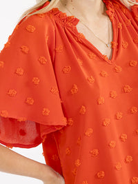 WOMEN'S SHORT SLEEVE SOLID TOP (Copy)