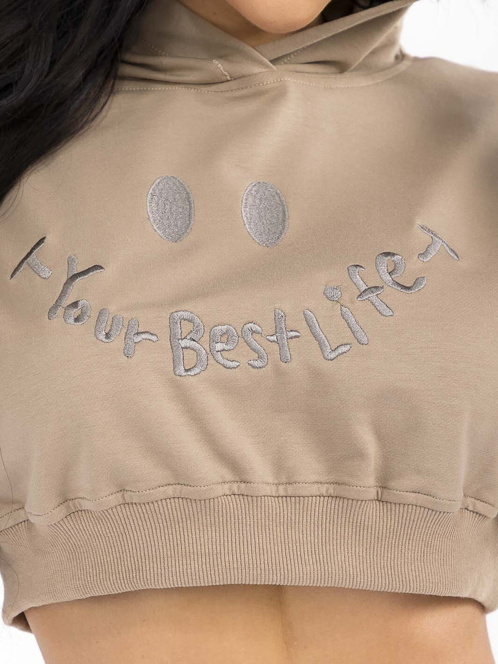 WOMEN'S LONG SLEEVE HOODIE & ELASTIC WAIST SKIRT GRAPHIC 2PC. SET