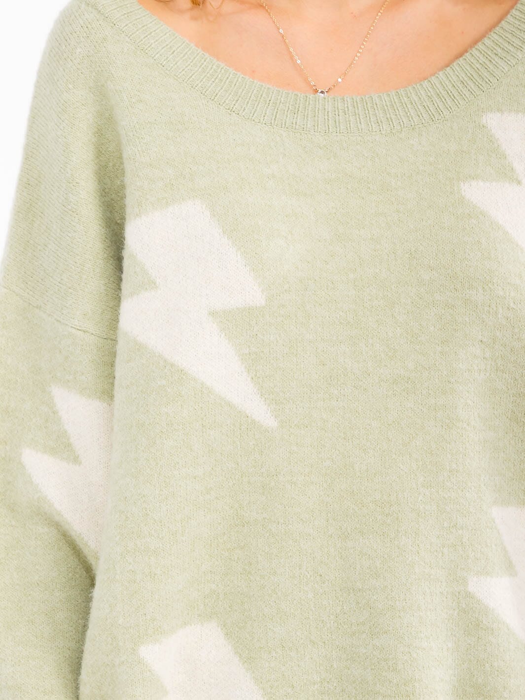 WOMEN'S LONG SLEEVE OVERSIZED PULLOVER SWEATER