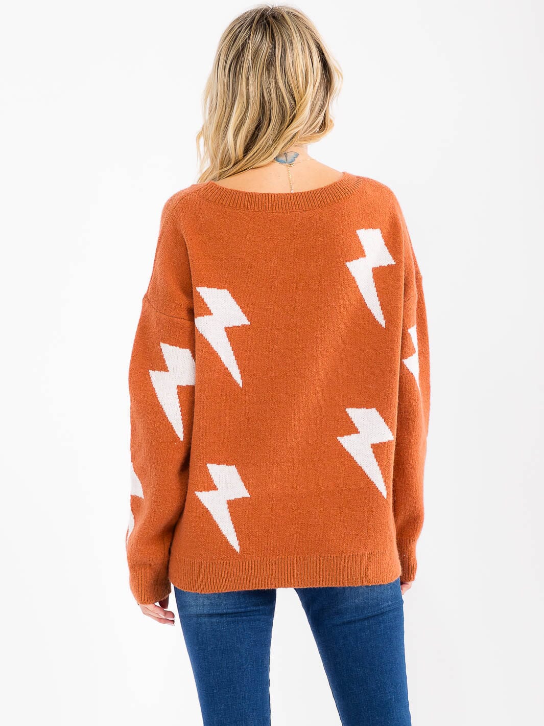 WOMEN'S LONG SLEEVE OVERSIZED PULLOVER SWEATER