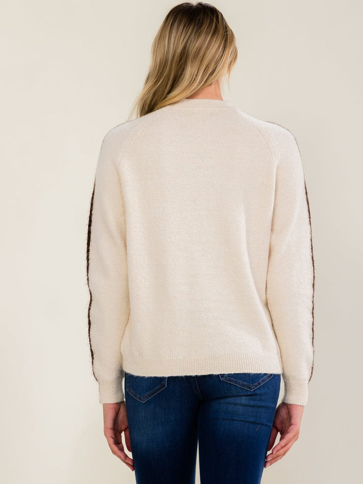 WOMEN'S LONG SLEEVE PULLOVER SWEATER