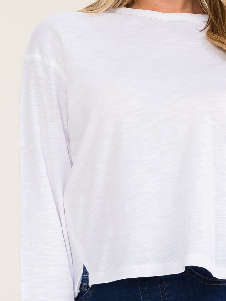 WOMEN'S LONG SLEEVE BASIC TOP