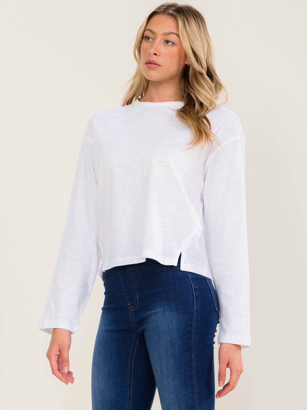WOMEN'S LONG SLEEVE BASIC TOP