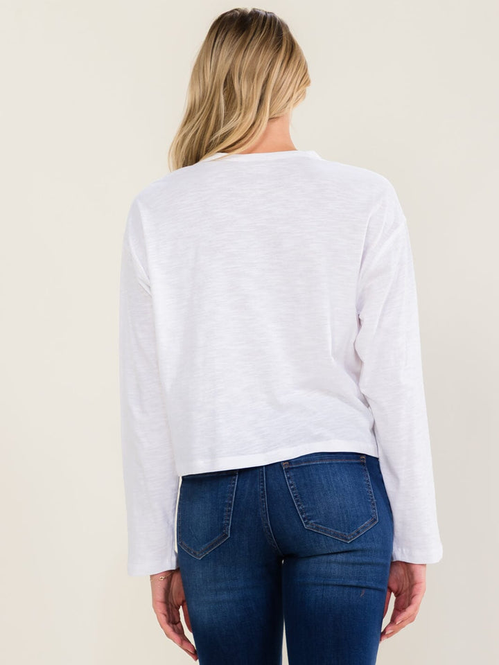 WOMEN'S LONG SLEEVE BASIC TOP