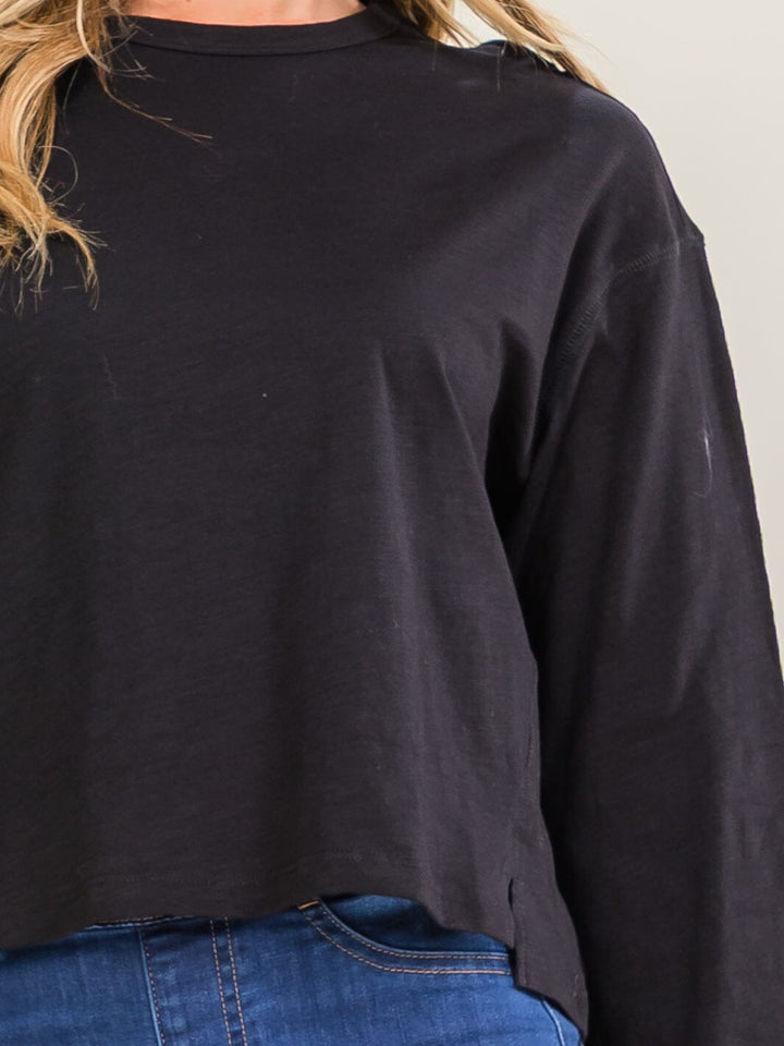 WOMEN'S LONG SLEEVE BASIC TOP