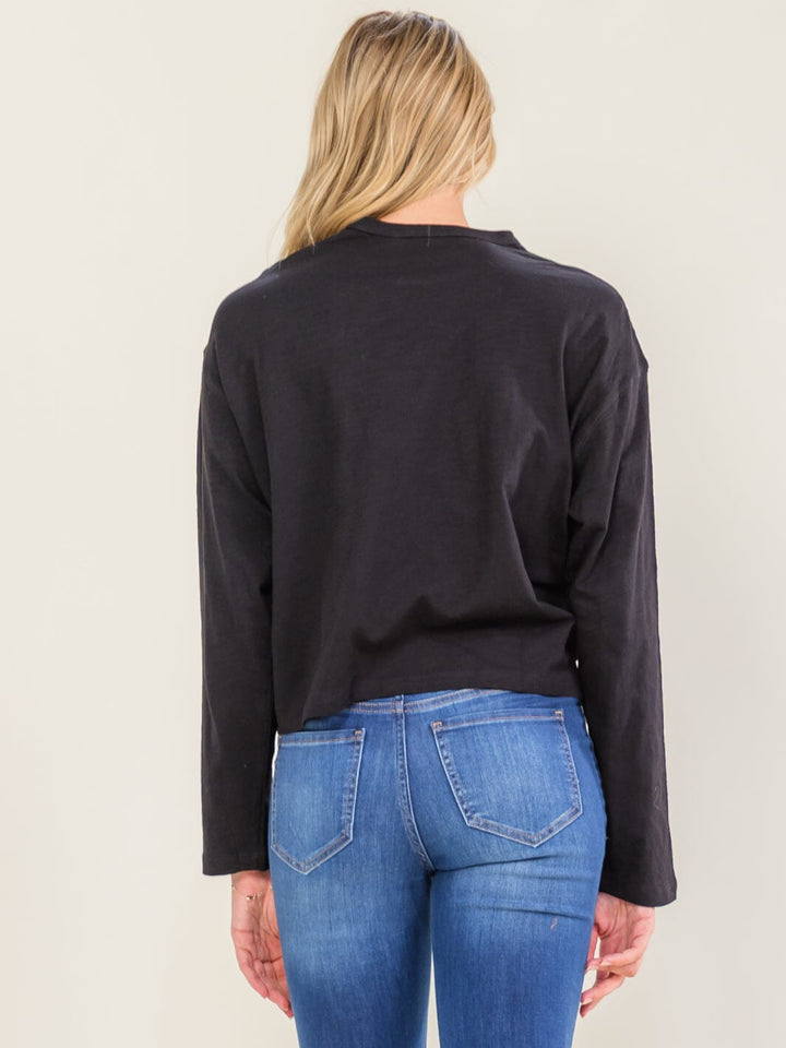 WOMEN'S LONG SLEEVE BASIC TOP
