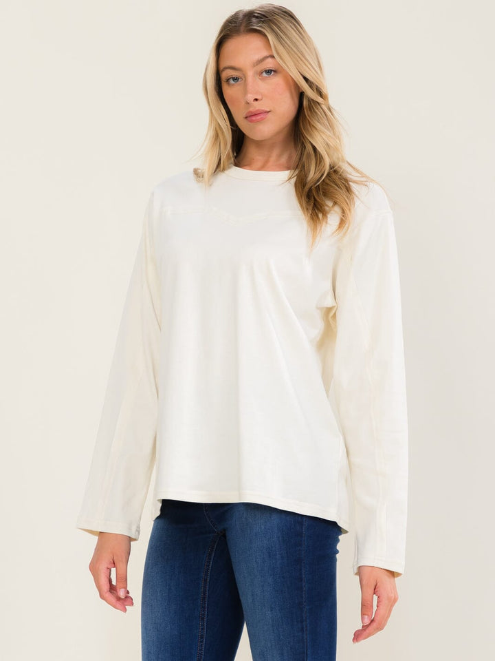 WOMEN'S LONG SLEEVE BASIC TOP
