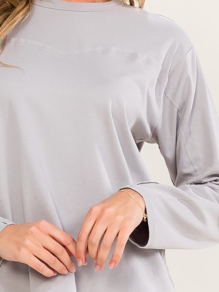 WOMEN'S LONG SLEEVE BASIC TOP