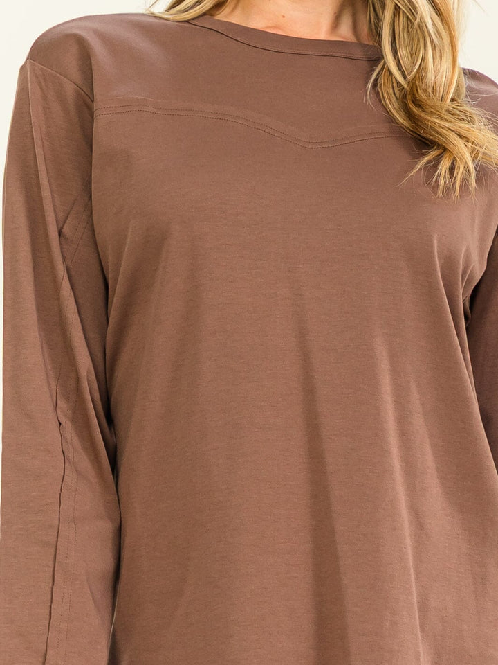 WOMEN'S LONG SLEEVE BASIC TOP