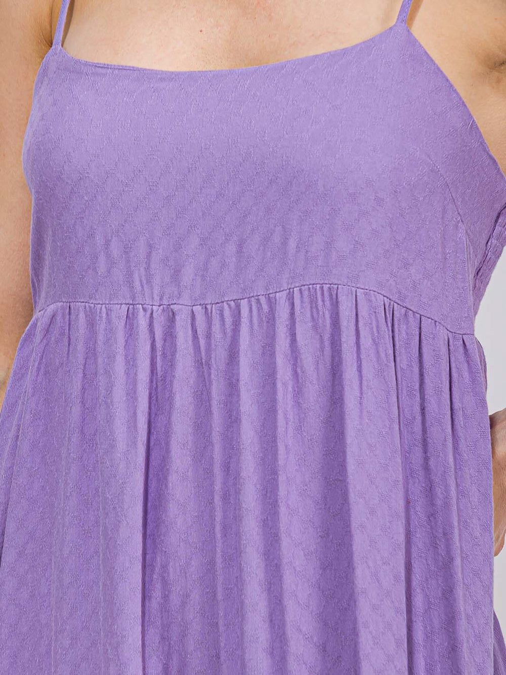 WOMEN'S SLEEVELESS TIERED LOOSE FIT MIDI DRESS