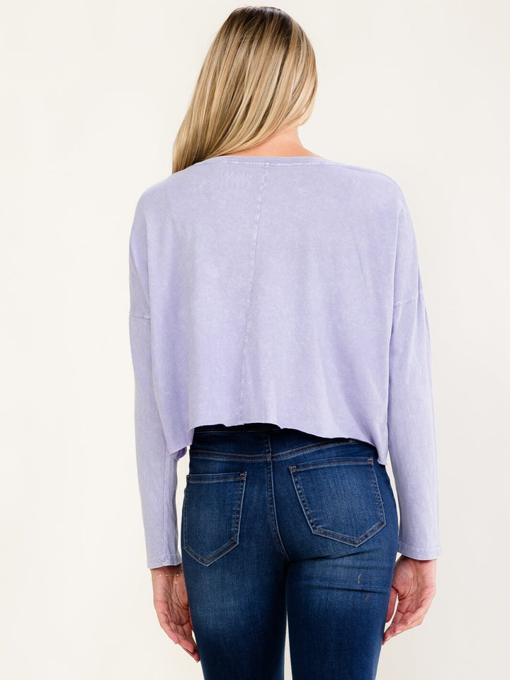 WOMEN'S LONG SLEEVE ALWAYS GRAPHIC TOP