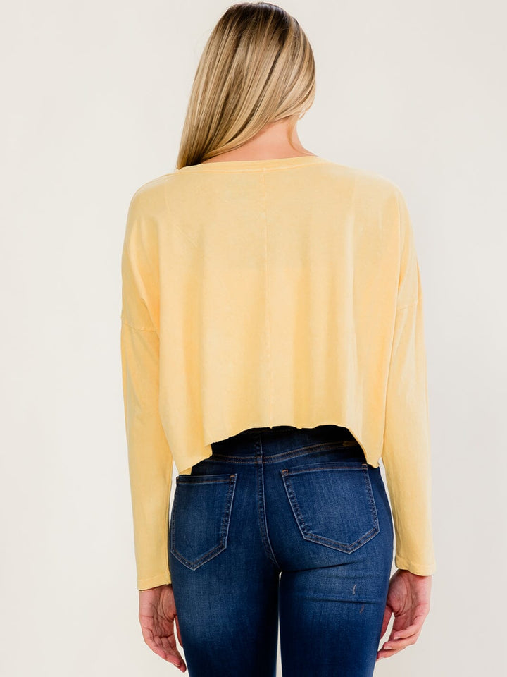 WOMEN'S LONG SLEEVE ALWAYS GRAPHIC TOP