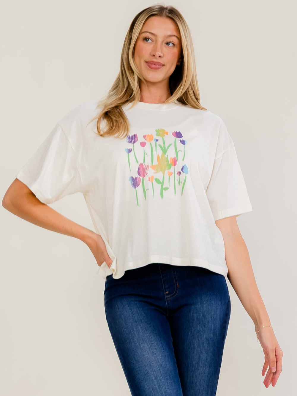 WOMEN'S SHORT SLEEVE GRAPHIC T-SHIRT