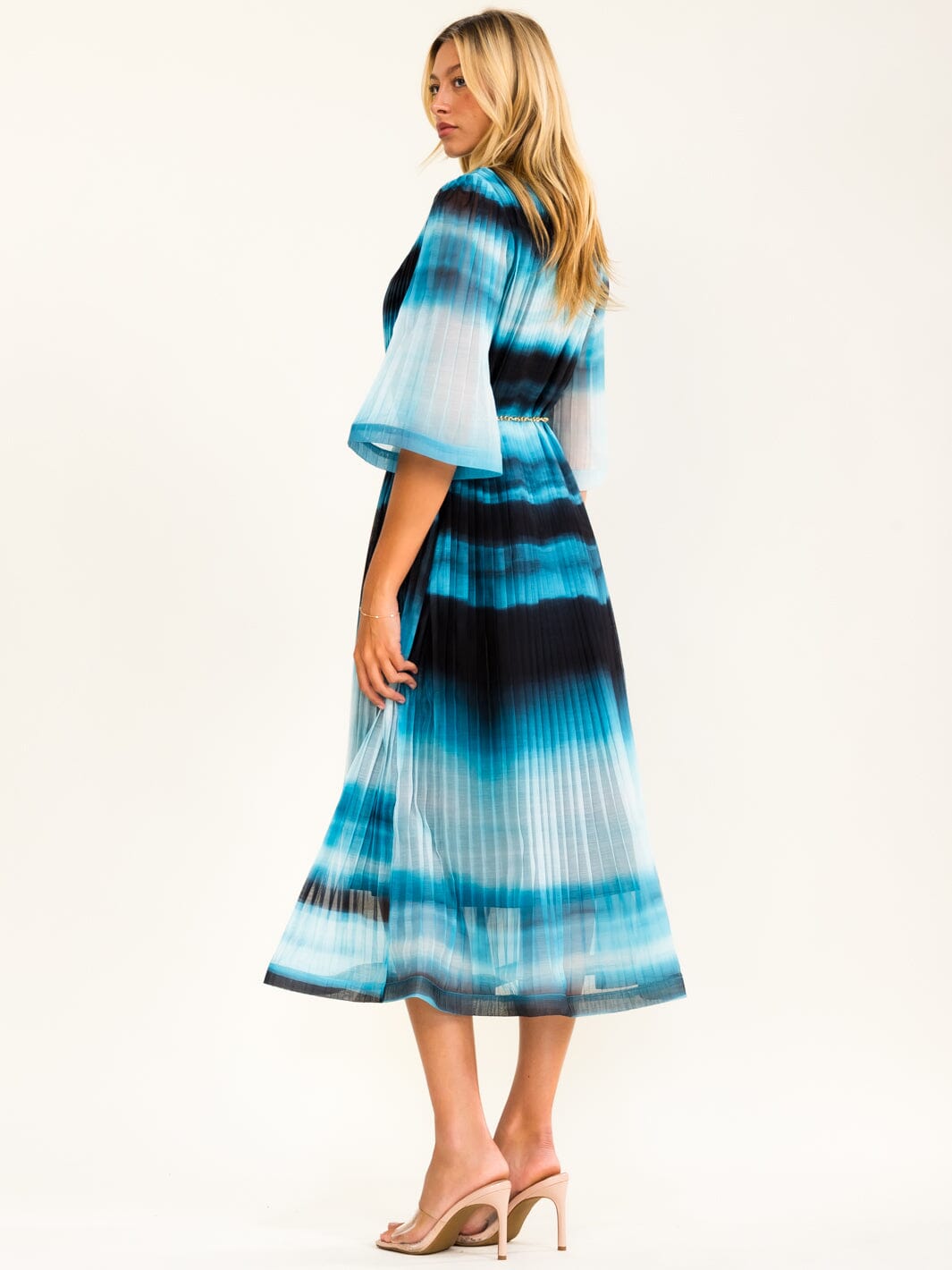 BEULAH WOMEN'S TIE DYE CHAIN MAXI DRESS