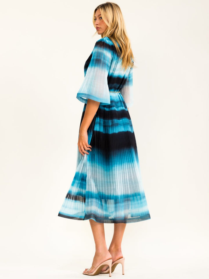 BEULAH WOMEN'S TIE DYE CHAIN MAXI DRESS