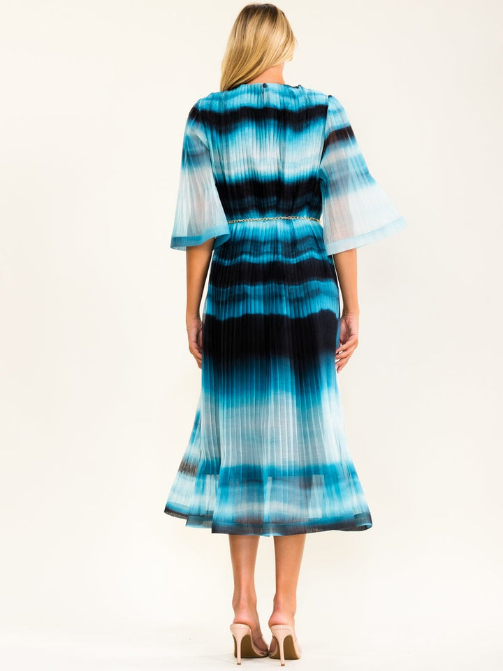 BEULAH WOMEN'S TIE DYE CHAIN MAXI DRESS