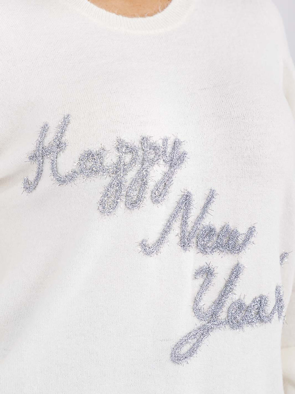 PLUS SIZE LONG SLEEVE GRAPHIC HOLIDAY PULLOVER SWEATER