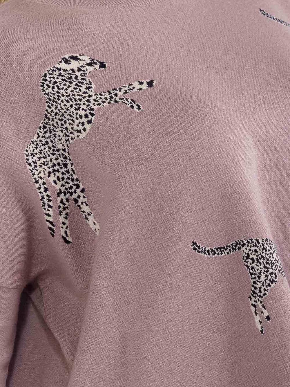 PLUS SIZE LONG SLEEVE MOCK NECK GRAPHIC PULLOVER OVERSIZED SWEATER