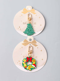 FASHION ASSORTED HOLIDAY PLASTIC PENDANT CHARMS