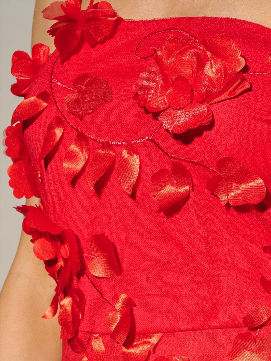 WOMEN'S SLEEVELESS FLOWERS TUBE MAXI DRESS