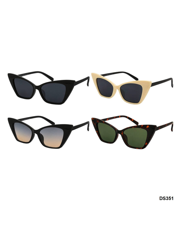 WOMEN'S DAZEY FASHION EYEWEAR ASSORTED COLORS SUNGLASSES
