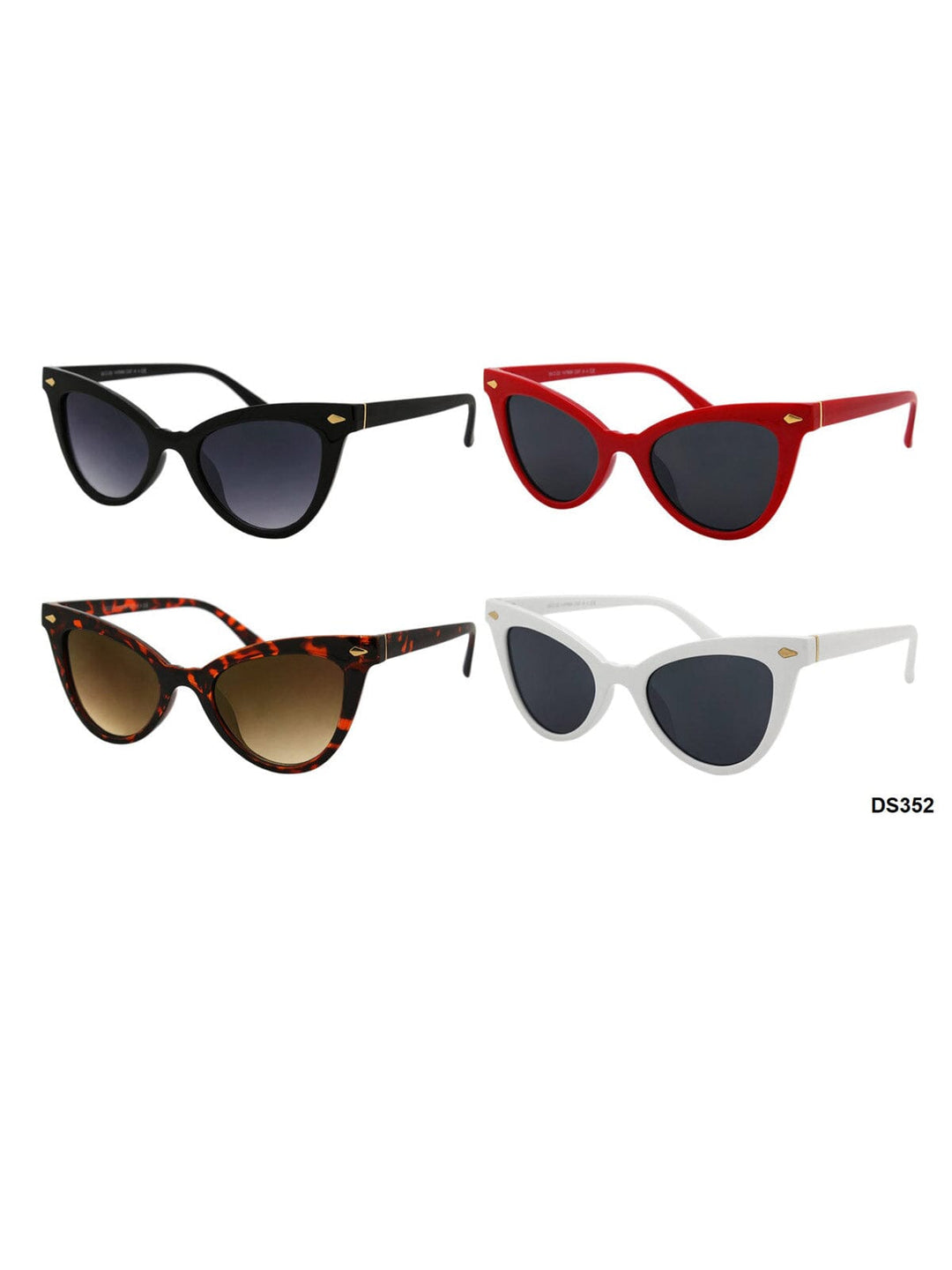 WOMEN'S DAZEY FASHION EYEWEAR ASSORTED COLORS SUNGLASSES