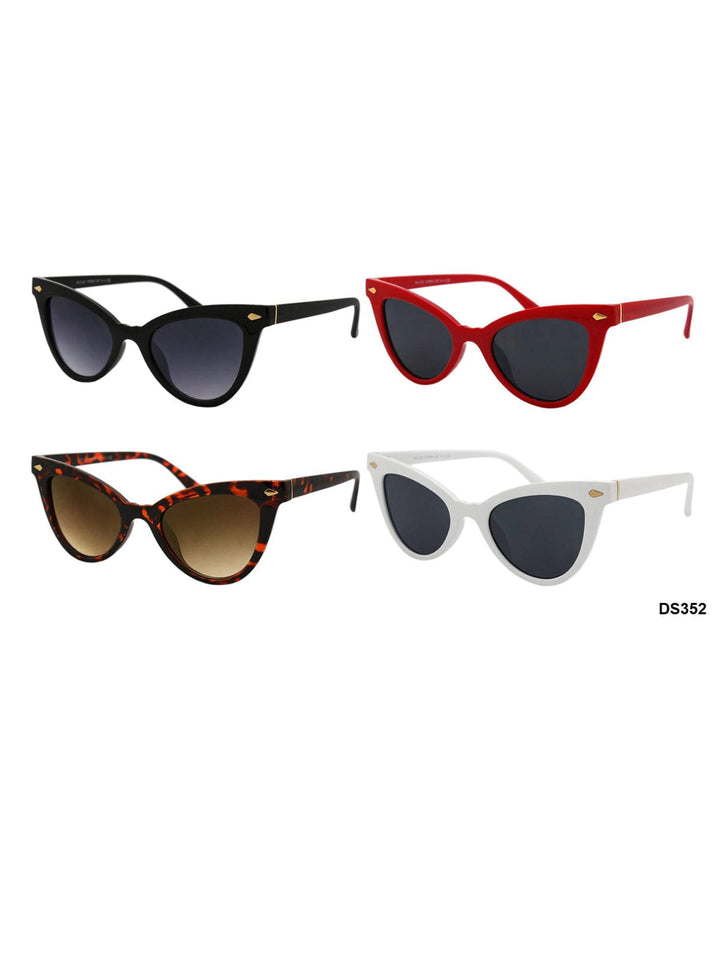 WOMEN'S DAZEY FASHION EYEWEAR ASSORTED COLORS SUNGLASSES