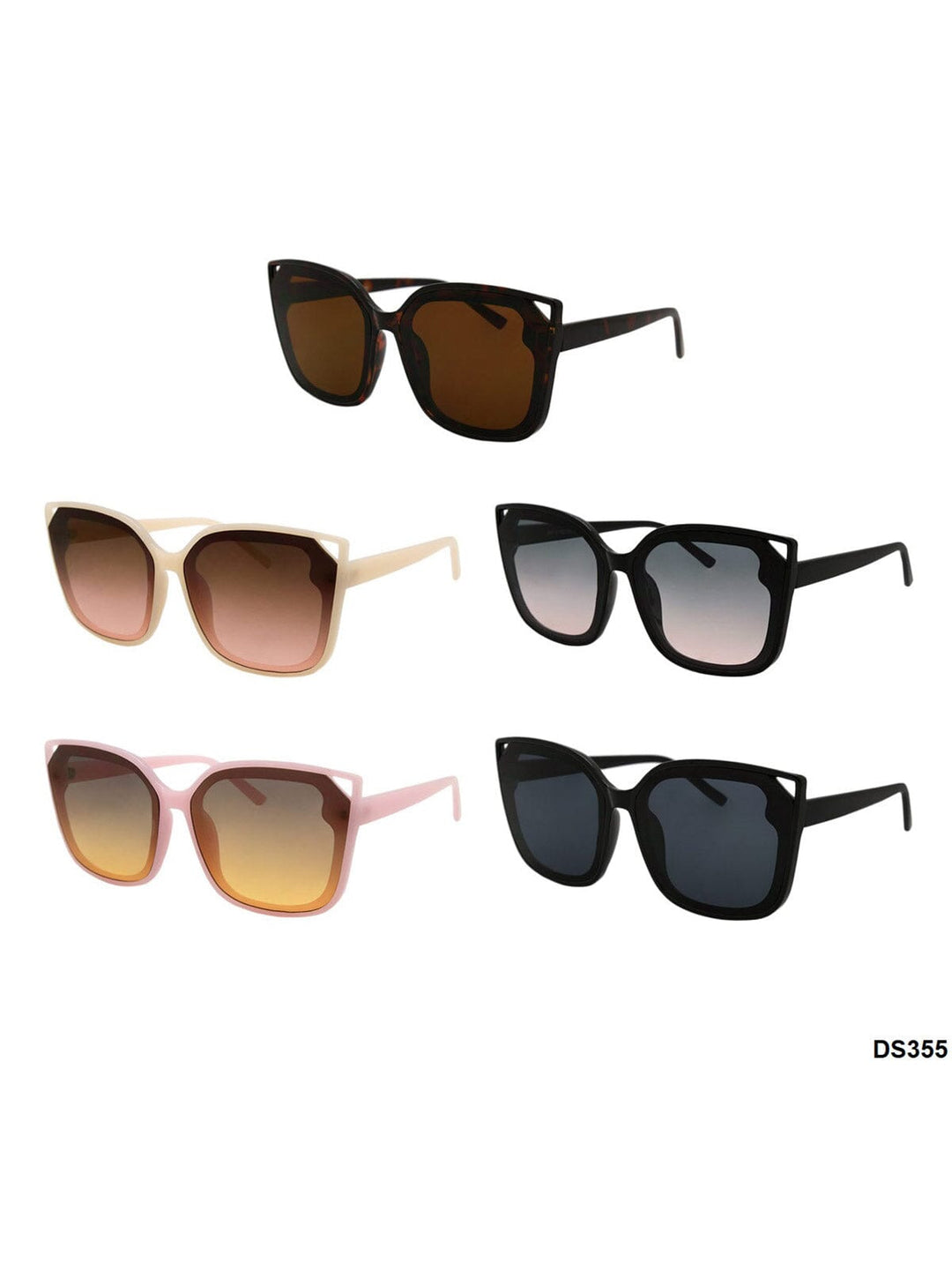 WOMEN'S DAZEY FASHION EYEWEAR ASSORTED COLORS SUNGLASSES