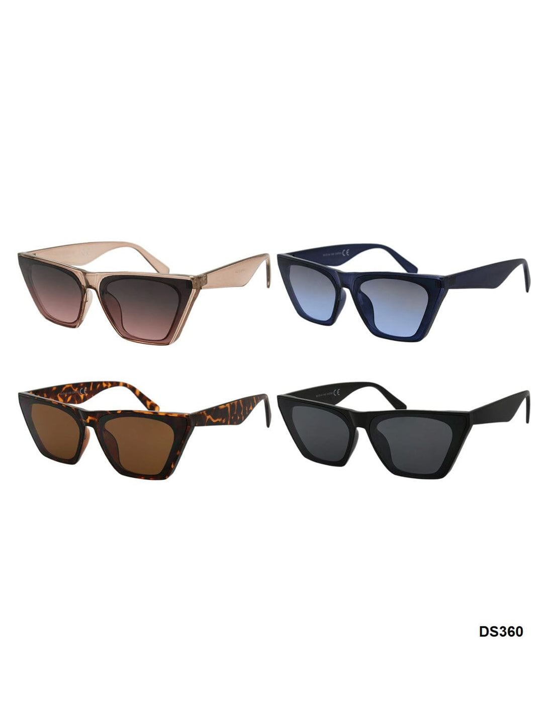 WOMEN'S DAZEY FASHION EYEWEAR ASSORTED COLORS SUNGLASSES