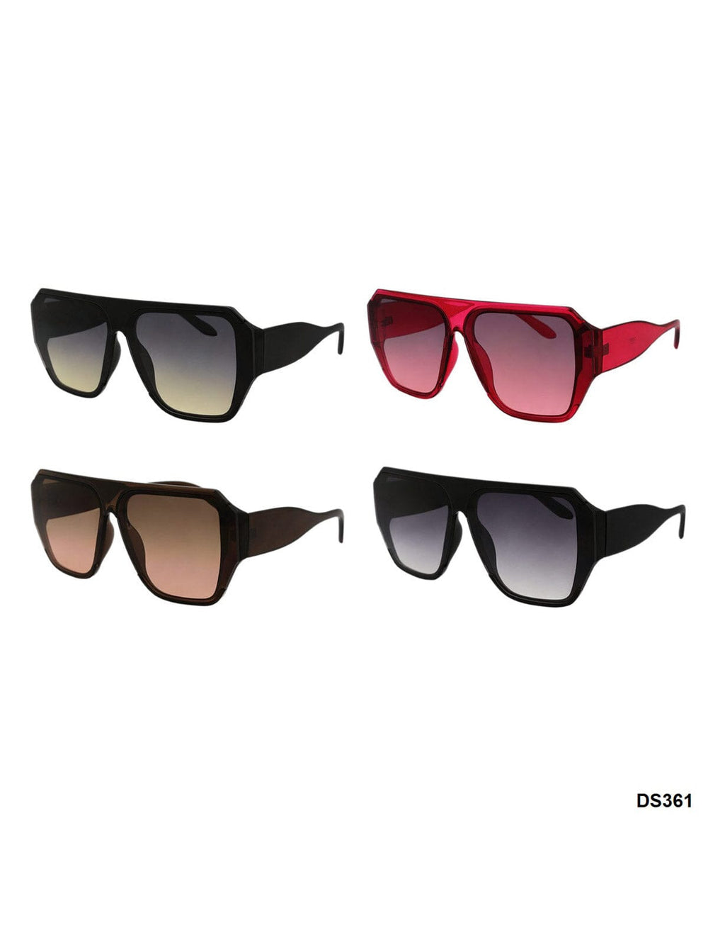 WOMEN'S DAZEY FASHION EYEWEAR ASSORTED COLORS SUNGLASSES
