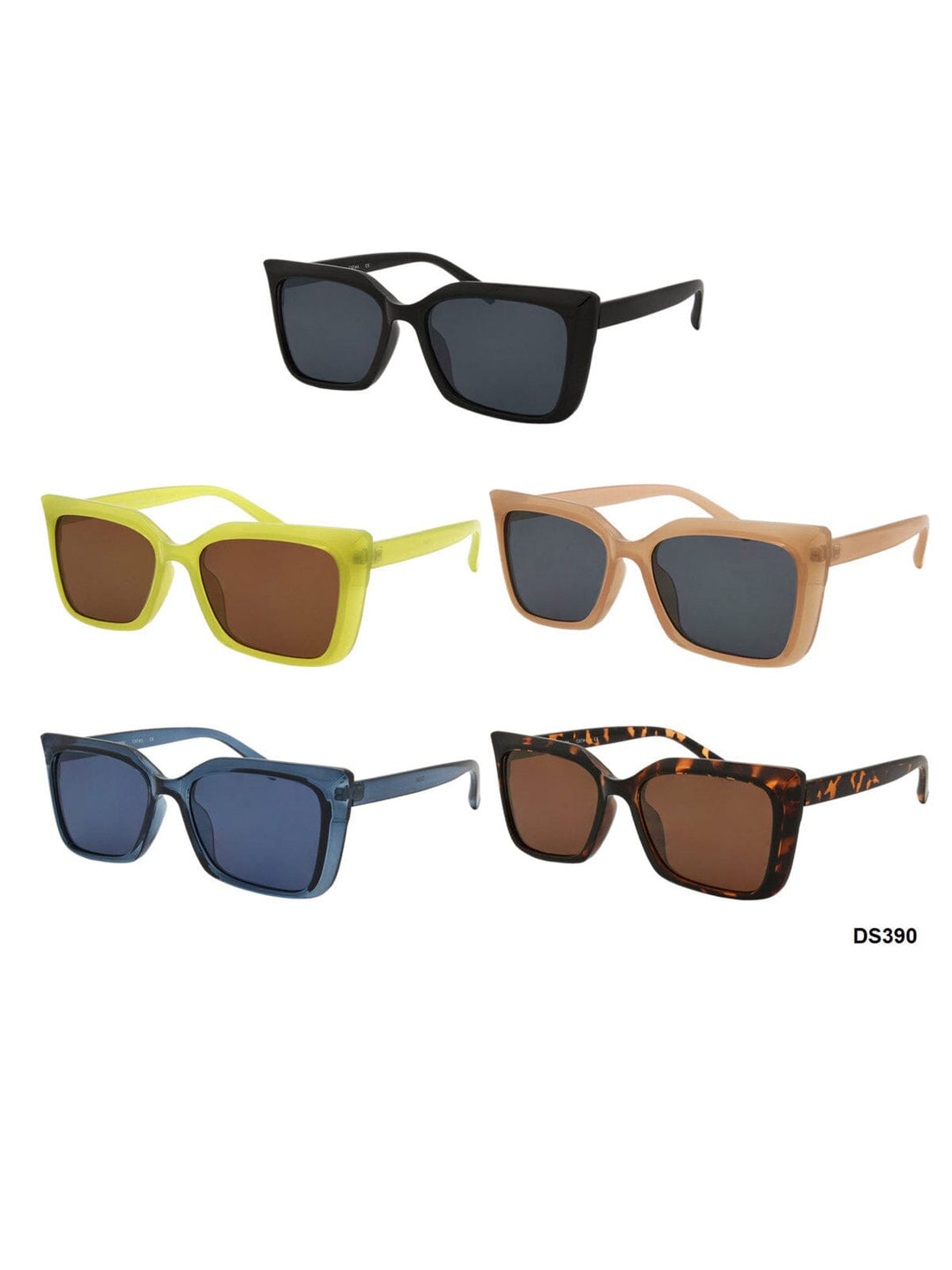 WOMEN'S DAZEY FASHION EYEWEAR ASSORTED COLORS SUNGLASSES