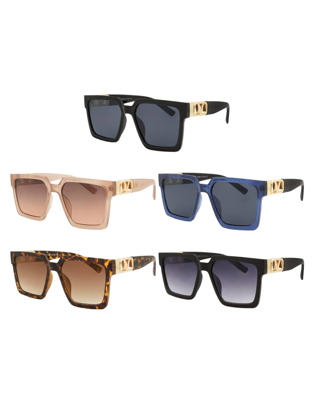 WOMEN'S DAZEY FASHION EYEWEAR ASSORTED COLORS SUNGLASSES