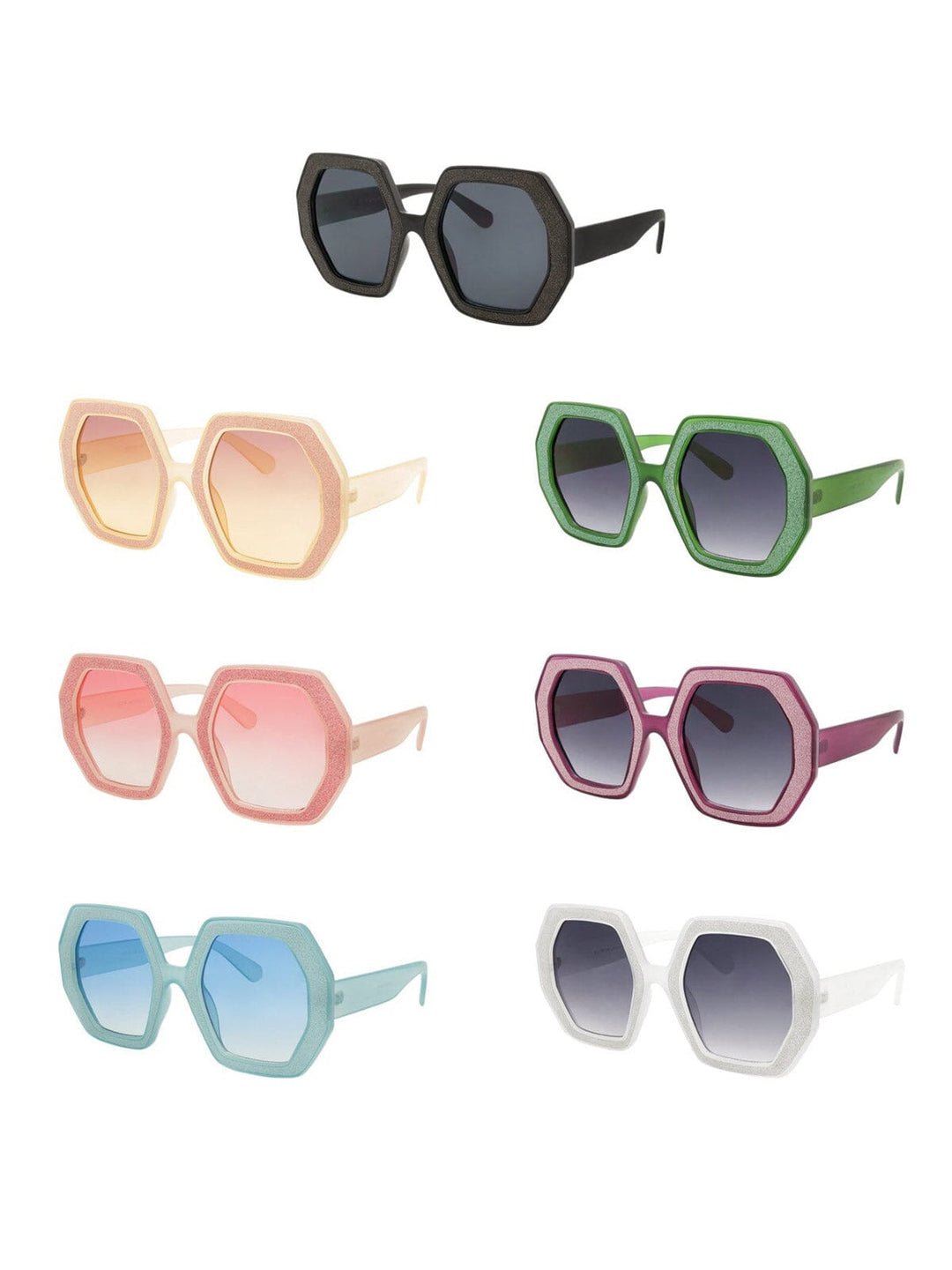 WOMEN'S DAZEY FASHION EYEWEAR ASSORTED COLORS SUNGLASSES