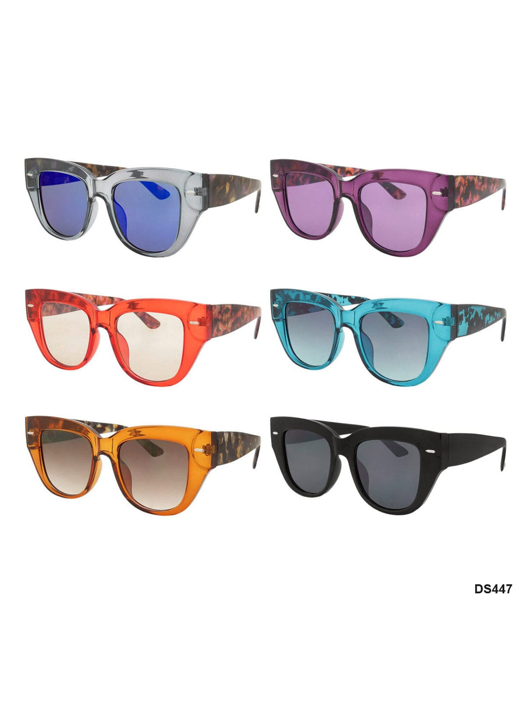 WOMEN'S DAZEY FASHION EYEWEAR ASSORTED COLORS SUNGLASSES