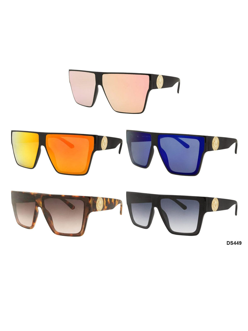WOMEN'S DAZEY FASHION EYEWEAR ASSORTED COLORS SUNGLASSES