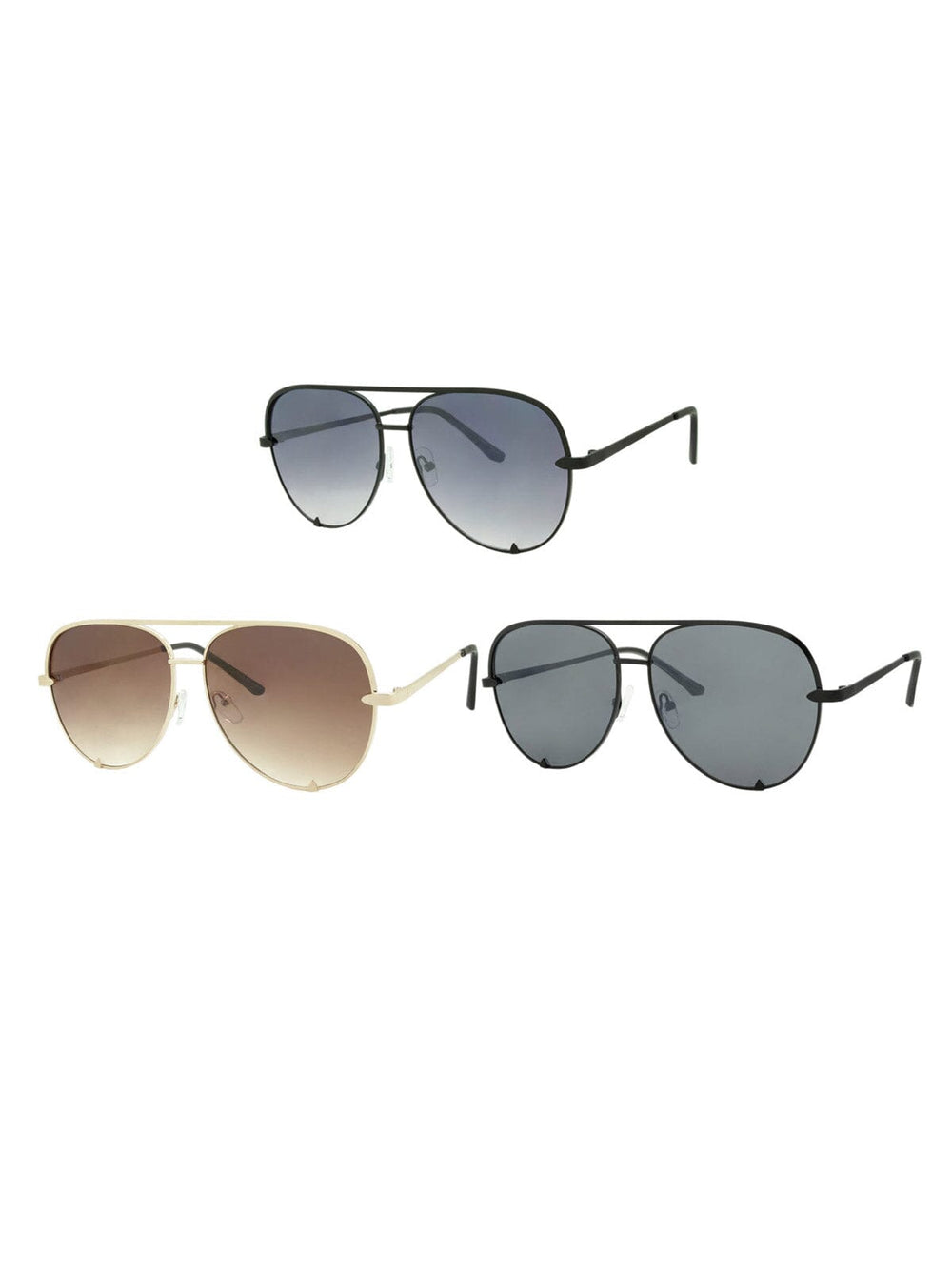 WOMEN'S DAZEY FASHION EYEWEAR ASSORTED COLORS SUNGLASSES