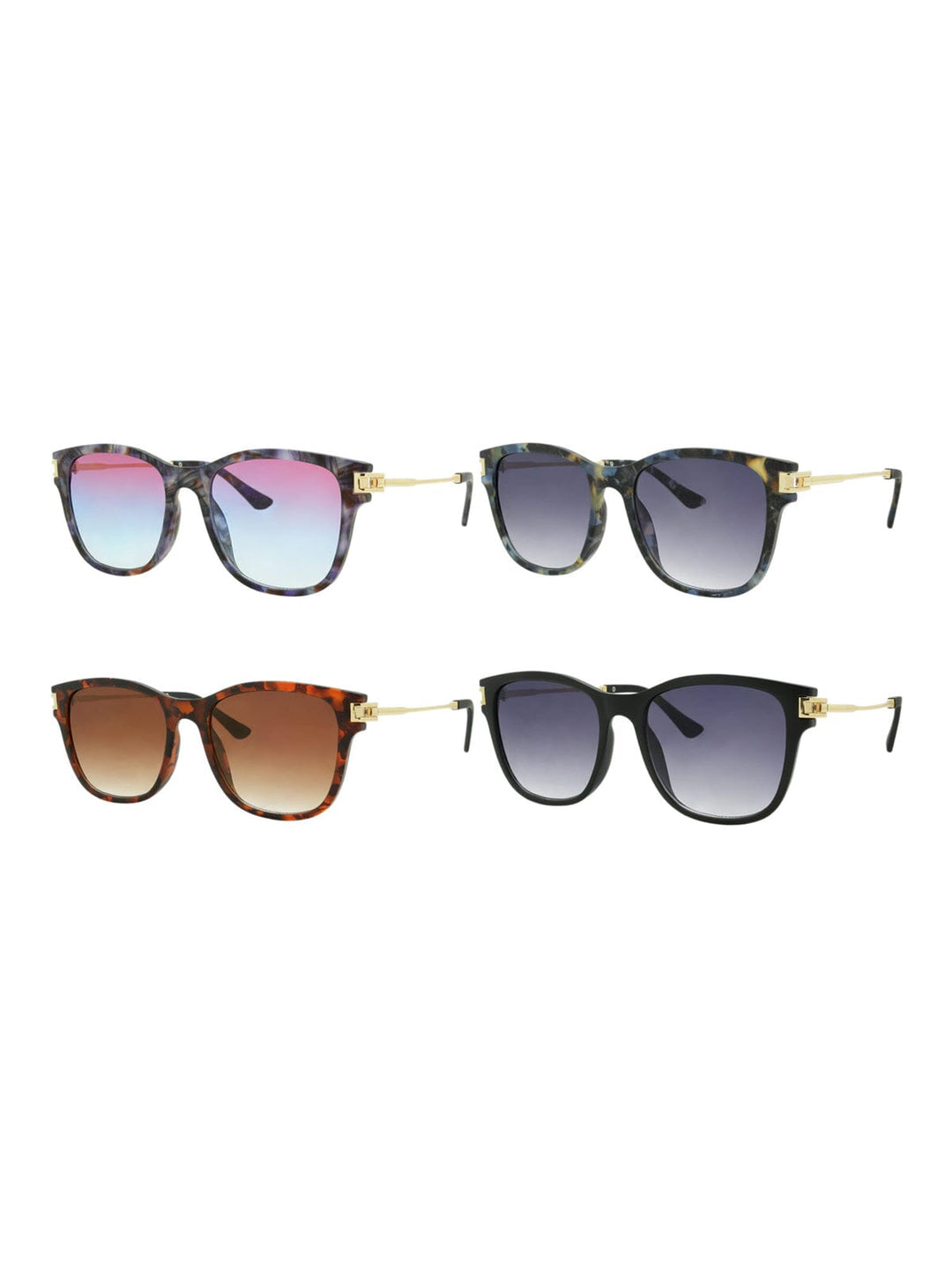 WOMEN'S DAZEY FASHION EYEWEAR ASSORTED COLORS SUNGLASSES
