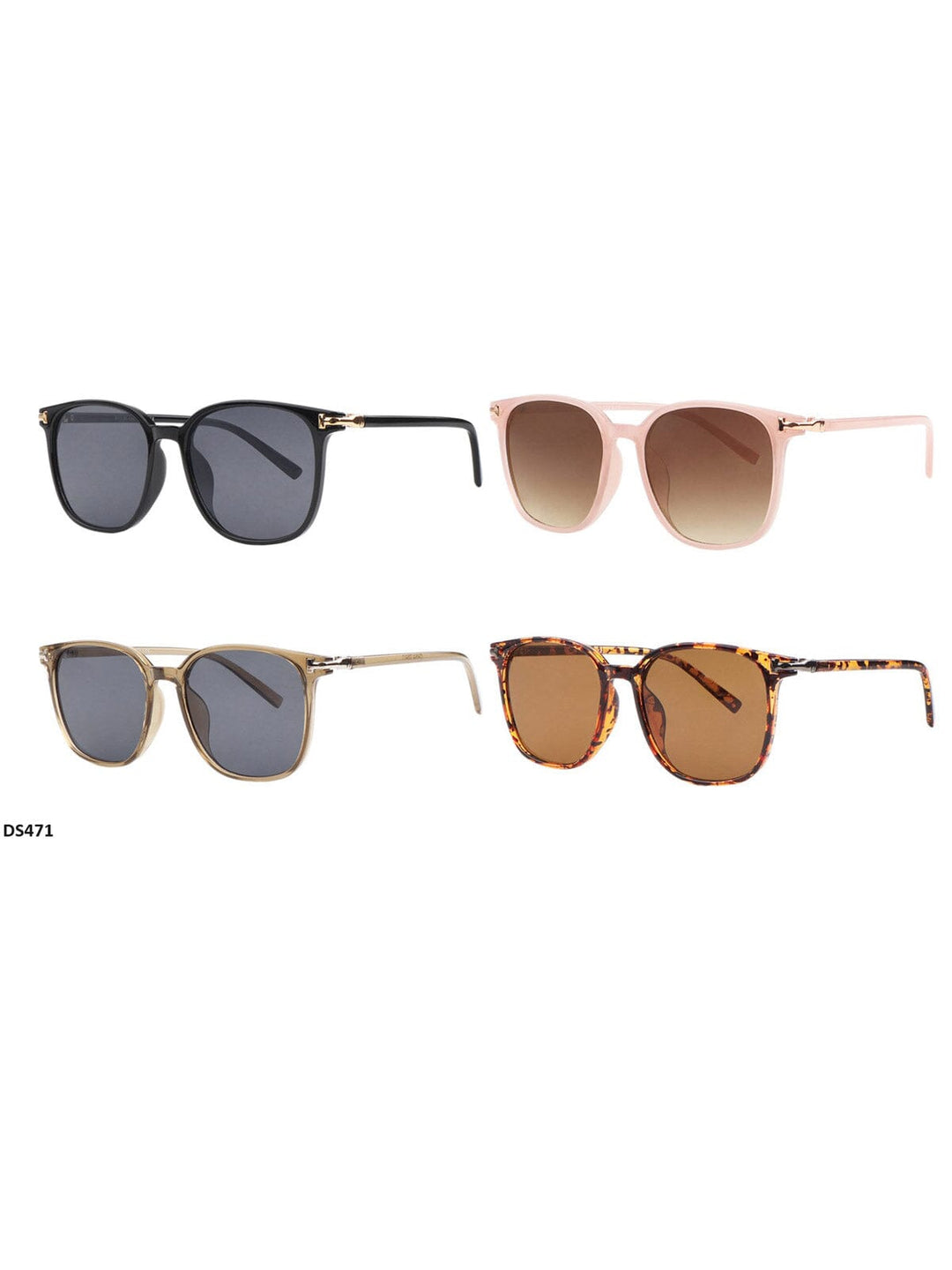 WOMEN'S DAZEY FASHION EYEWEAR ASSORTED COLORS SUNGLASSES