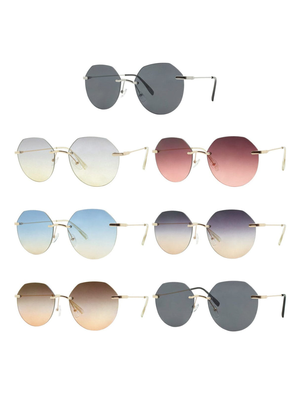 FASHION ASSORTED COLORS SUNGLASSES