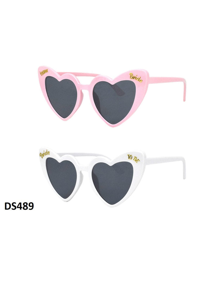 WOMEN'S DAZEY HEART BRIDE EYEWEAR ASSORTED COLORS SUNGLASSES